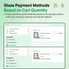 Metodi di pagamento in base alla quantità del carrello: metodo di pagamento personalizzato Prestashop