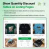 Mengenrabatt Tabelle - Prestashop