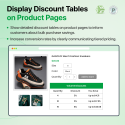 Mengenrabatt Tabelle - Prestashop