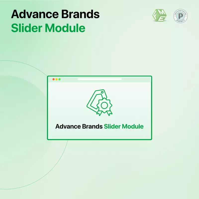 Control deslizante de marca de Prestashop