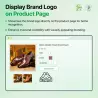 Suwak marki Prestashop | Suwak karuzelowy z logo marki
