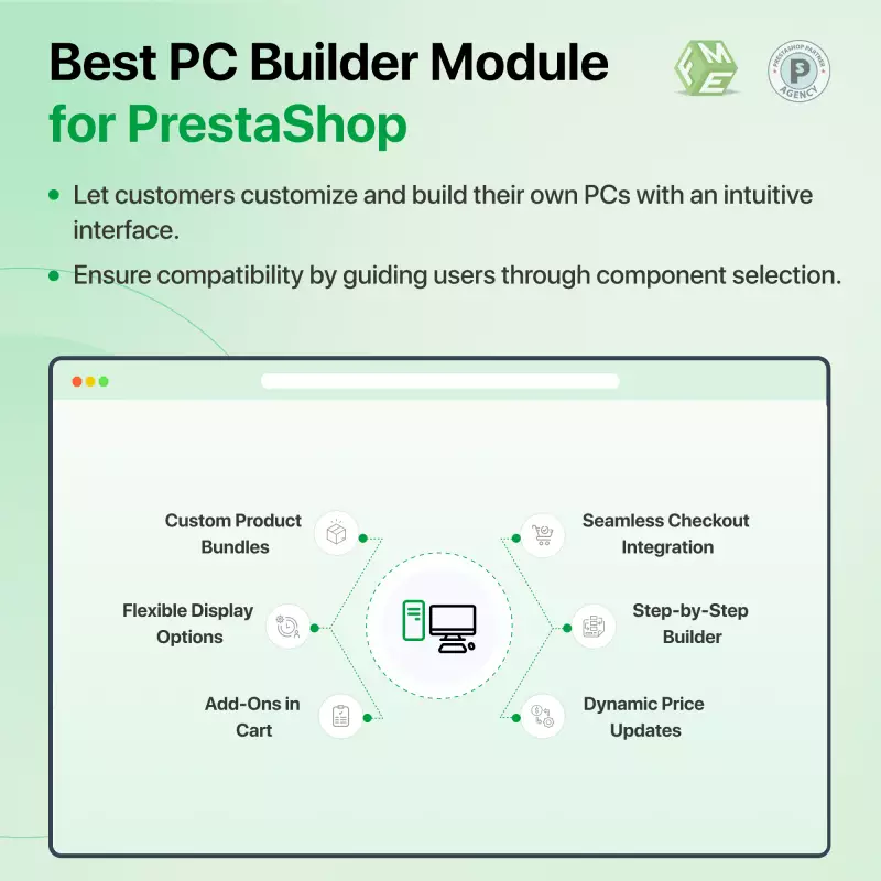 Módulo Avançado PC Builder – Monte PC Personalizado Loja