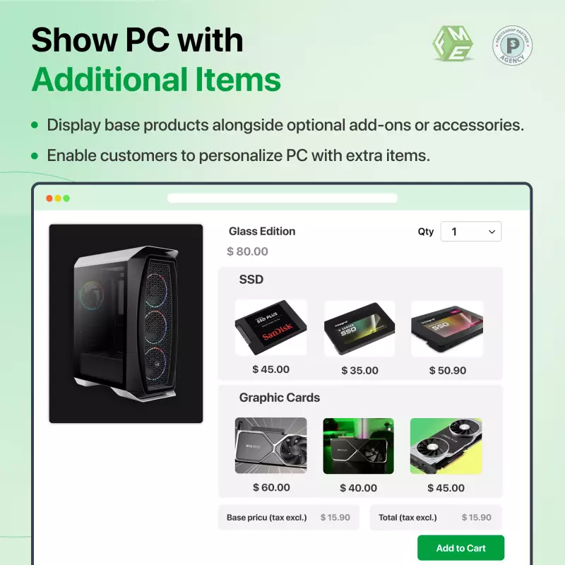 Módulo Avançado PC Builder – Monte PC Personalizado Loja