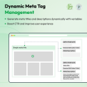 Prestashop SEO Meta Tags Generator - Dyanamic Tag Management