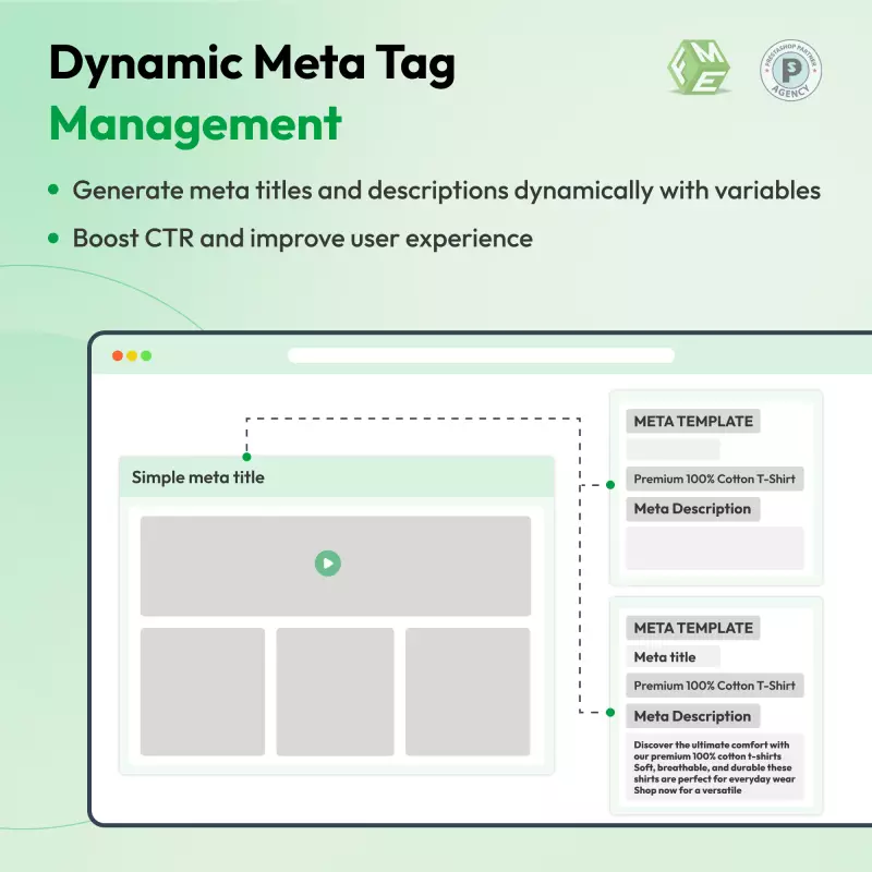 Generador de metaetiquetas SEO para Prestashop: gestión dinámica de etiquetas