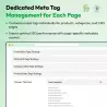 Prestashop SEO Meta Tags Generator Dedicated Tags Management