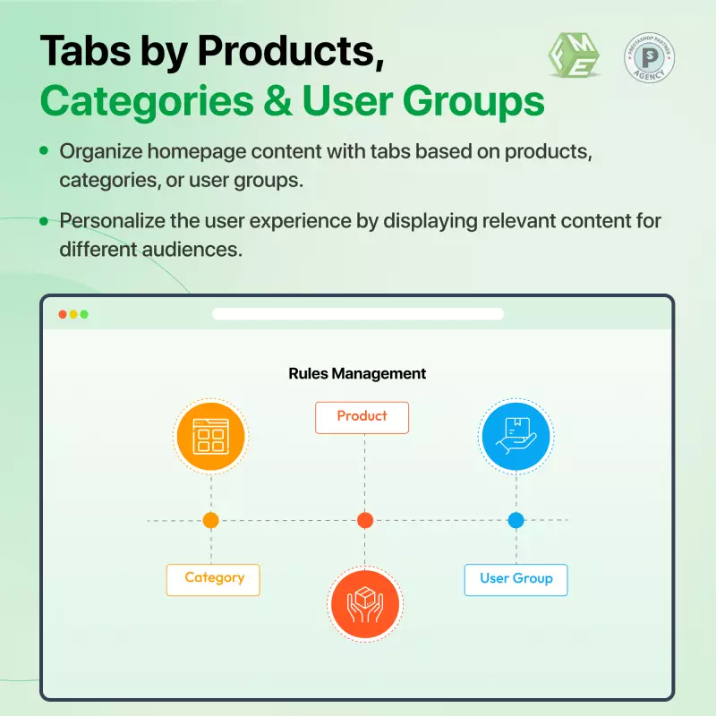 Prestashop Homepage Tabs Module for Prestashop 1.7 and Plus