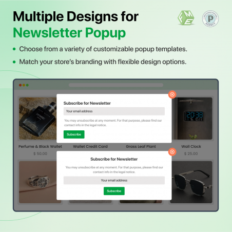 Prestashop Newsletter Popup Prestashop Newsletter Popup