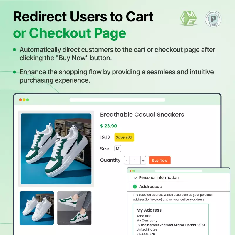Przycisk "Kup Teraz" - Moduł Prestashop