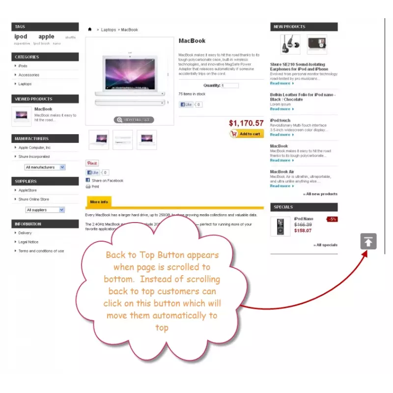 Klicken Sie hier, um zum Anfang der aktuellen Seite zu gehen
