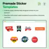 AI Adesivos de produtos PrestaShop, rótulos de produtos, tags