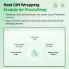 Prestashop Gift Wrapping at Checkout Features