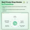 Private Shop Lite PrestaShop: Ogranicz dostęp do sklepu