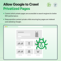 Prestashop Private Shop Lite Allows google to crawl pages.