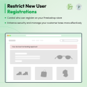 Validate New registrations at signup