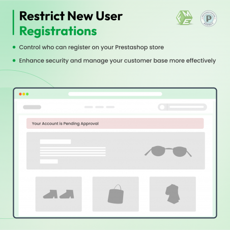 Validate New registrations at signup