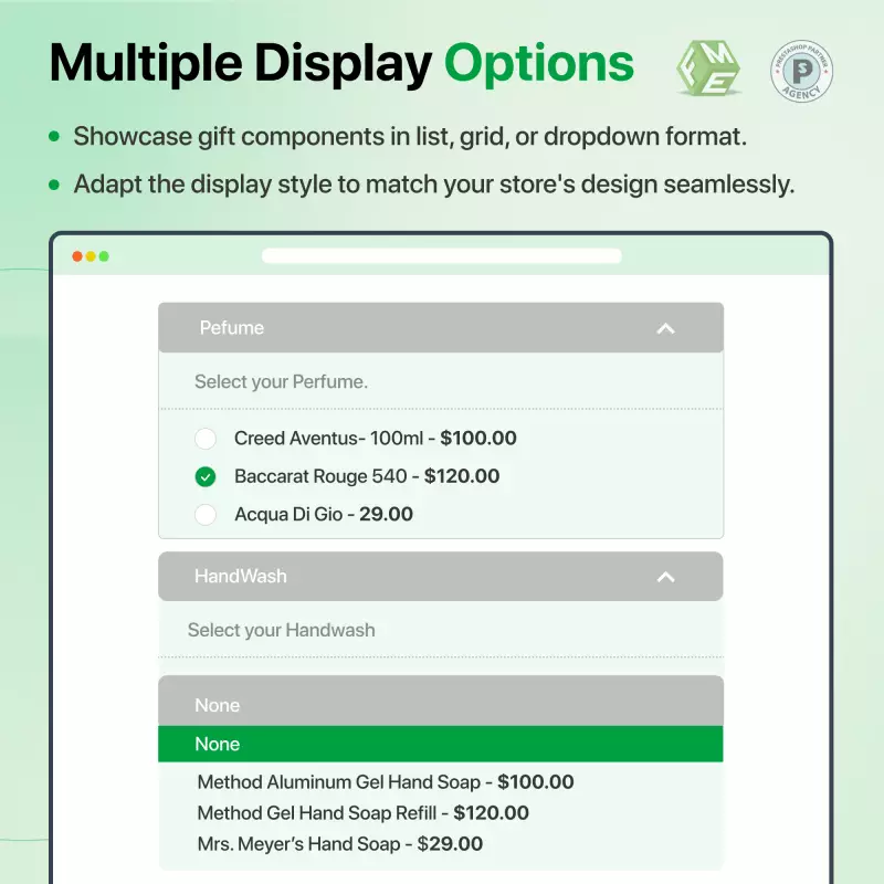 Multiple Layout Options