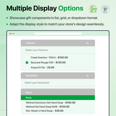 Multiple Layout Options