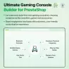 Fonctionnalités de la création de consoles de jeu personnalisées PrestaShop