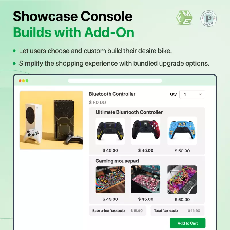 Création de consoles de jeu personnalisées PrestaShop avec modules complémentaires