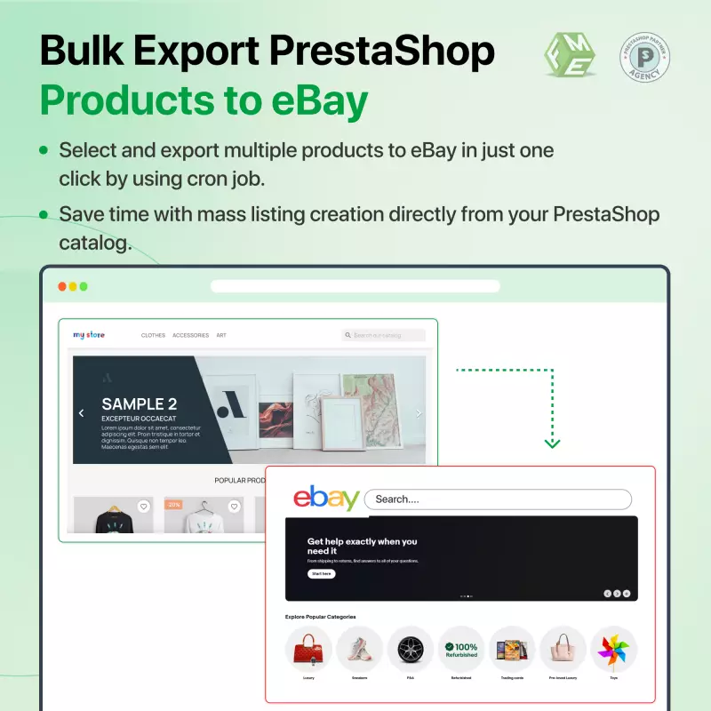 PrestaShop eBay-integratiemodule – Synchroniseer Producten & Bestellingen