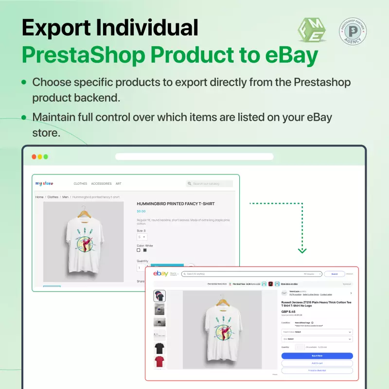 Módulo de Integración eBay para PrestaShop – Sincroniza Productos y Pedidos