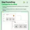 Map categories from eBay to Prestashop