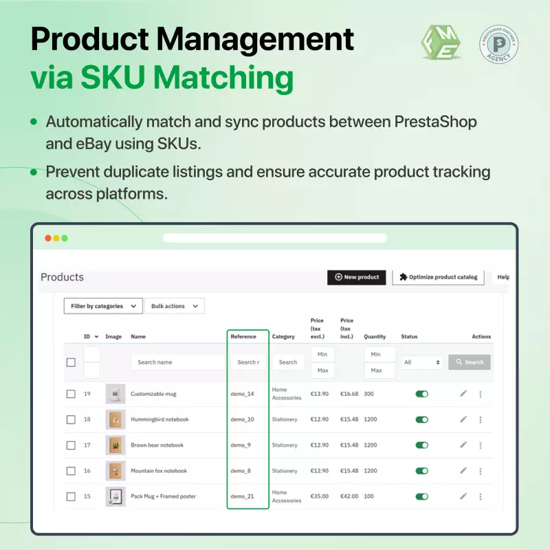 Módulo de Integração eBay para PrestaShop – Sincronize Produtos e Pedidos