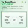 Módulo de consentimento de cookies PrestaShop | Lei de Cookies da UE e Google Consent Mode V2