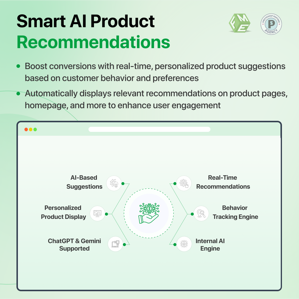 AI Product Recommendation Module For PrestaShop Smart Suggestions
