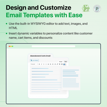 Email template customization