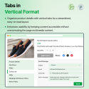 Tabs & Personalisierungspaket – Produkt-Tabs + individueller Produktdesigner