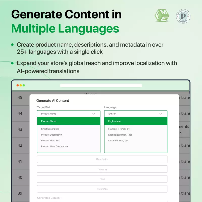 AI SEO Groeibundel – Geavanceerde SEO + AI-contentgenerator voor PrestaShop