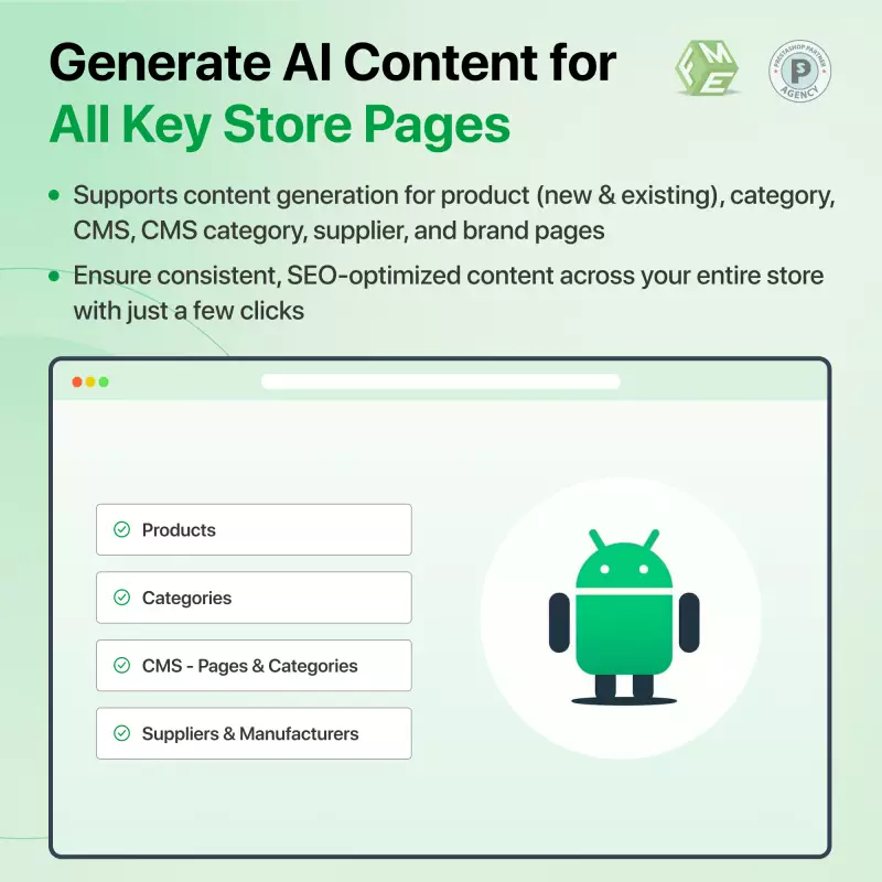 Pack Croissance SEO IA – SEO avancé + Générateur de contenu IA pour PrestaShop
