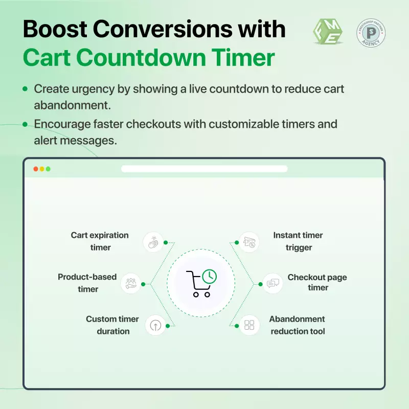 Módulo de Cuenta Regresiva en el Carrito PrestaShop