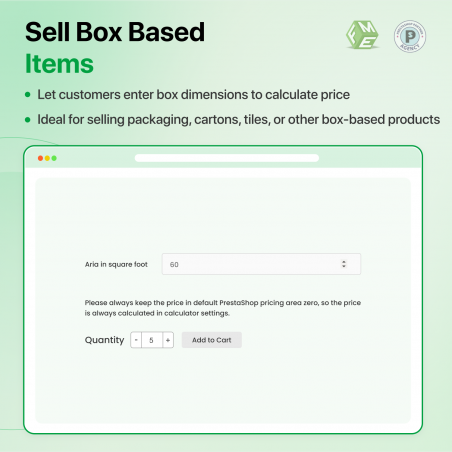 Sell by Box