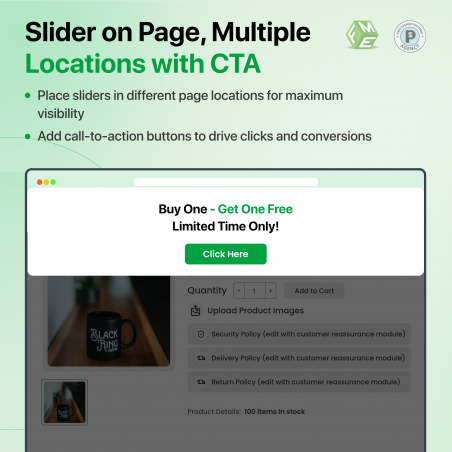 Prestashop Top Banner Advance Module Popup