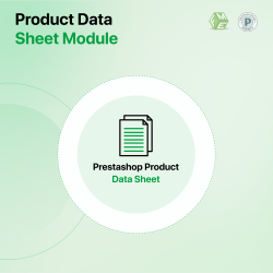 Prestashop-Produktdatenblatt | Produktspezifikation Modul anzeigen