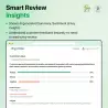 Reviews summary and insights