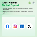 Supports multiple platforms