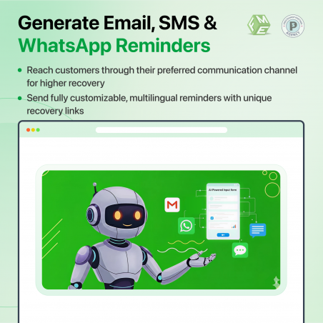 Generate Emails, Sms, Whatsapp using AI