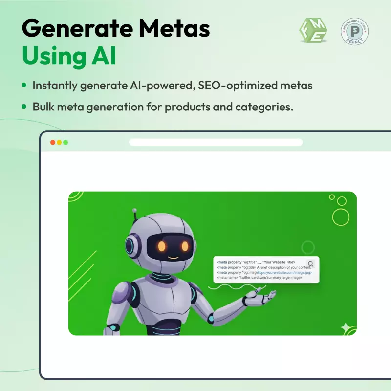 AI-powered SEO Expert Module voor PrestaShop | Boost Rankings & Verkeer