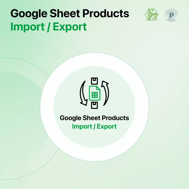 Prestashop Google Sheet Products Import / Export