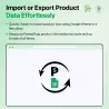 Prestashop Google Sheet Products Import / Export