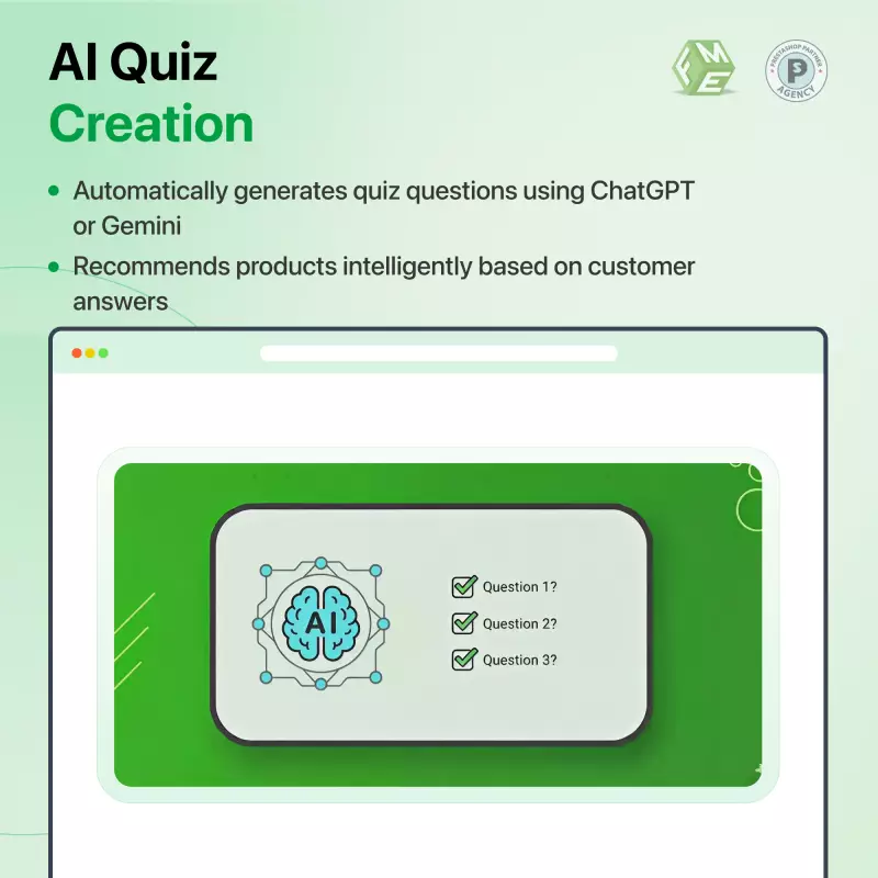 Module de quiz de recommandation de produits IA pour PrestaShop