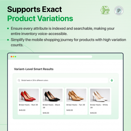 Búsqueda por voz semántica con IA de Prestashop
