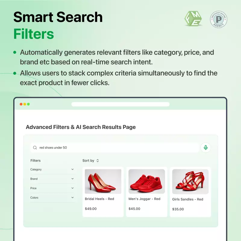 Prestashop AI Semantische spraakzoekfunctie