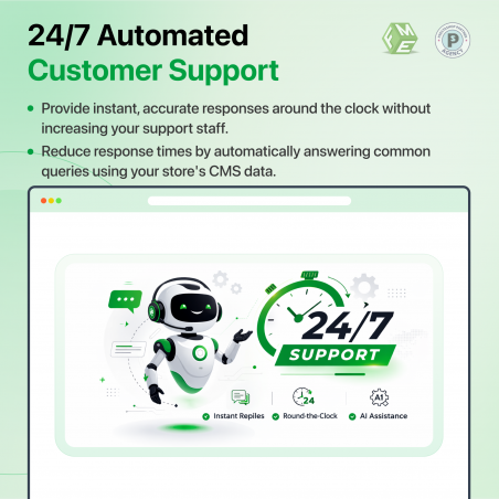 AI-chatbotmodule PrestaShop | 24/7