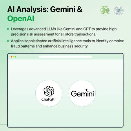 Prestashop Fraud Detection Module Chatgpt and Gemini Support