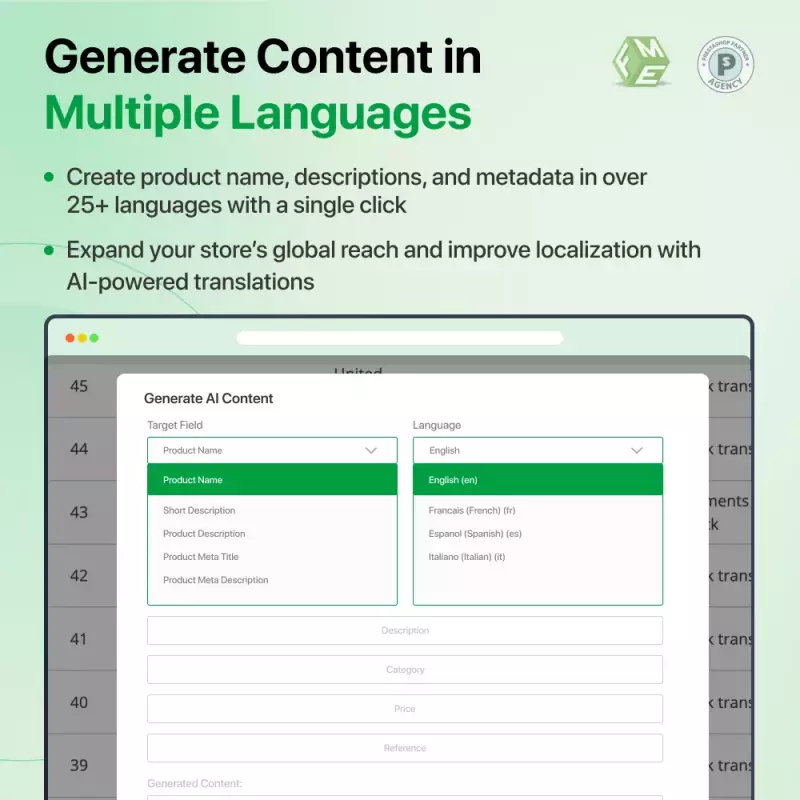 PrestaShop AI Ultimate Bundle | Content Generator + Translator + Chatbot